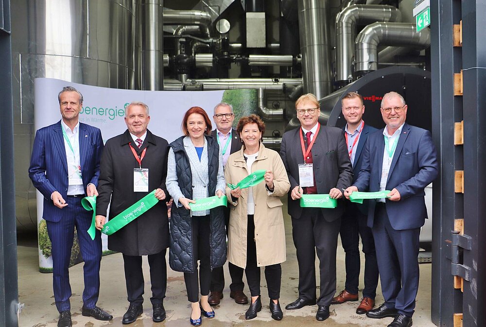 Biomass heating plant at the Roto production site in Kalsdorf