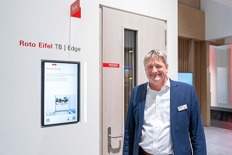 Eberhard Mammel, Director of Marketing and Product Innovation at Roto Window and Door Technology
