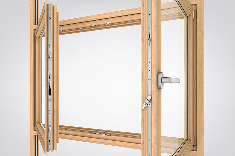 Divvērtņu loga vērtne