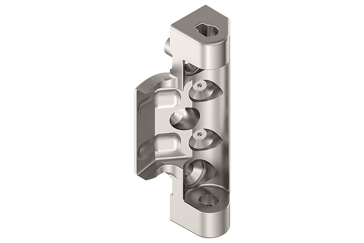 Šķēru ass balsts T eņģu malā, 150 kg