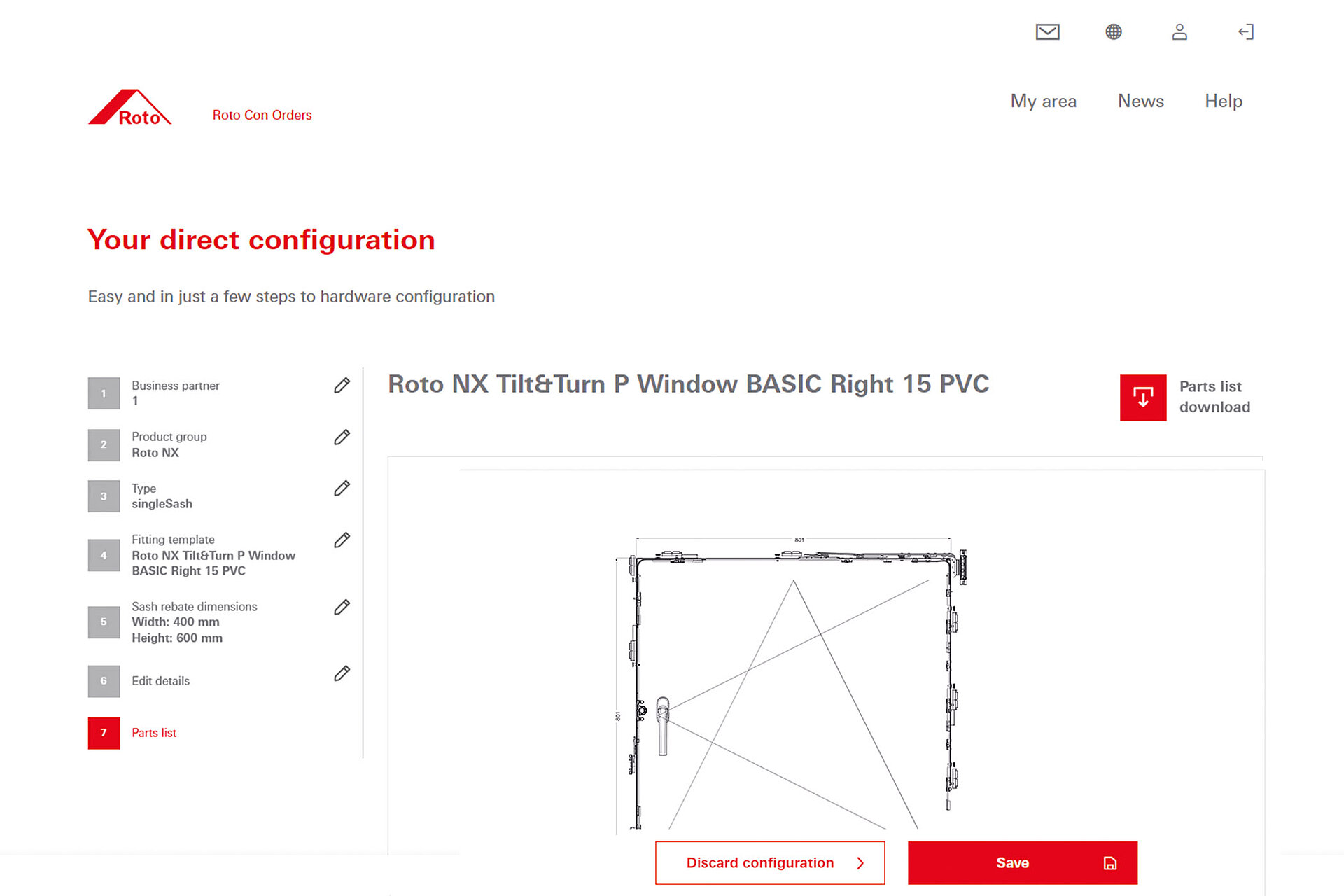 Roto Con Orders screen shot