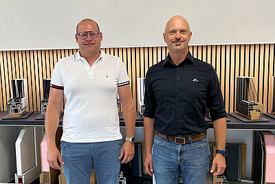 Wolfgang Bruckner (Bruckner GmbH) und Georg Windischhofer (Roto)