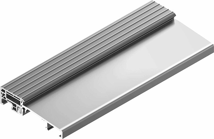 “Eifel TB | Edge”: threshold for external timber and PVC doors and balcony doors