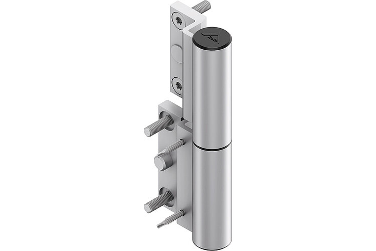 Roto Solid B | 224 A silber mit schwarzer Abdeckkappe