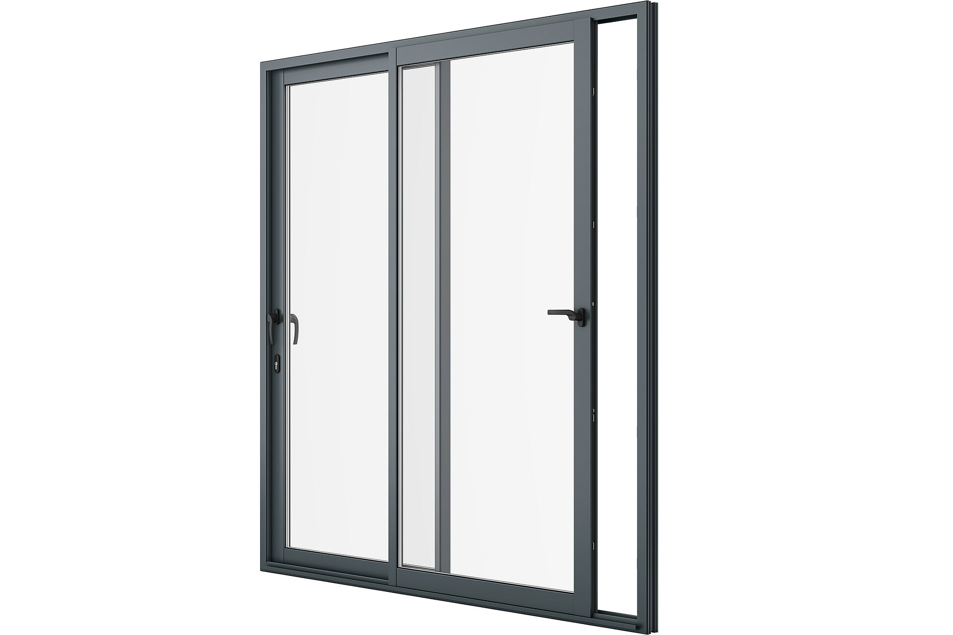 Roto Patio Inline | SR vue oblique