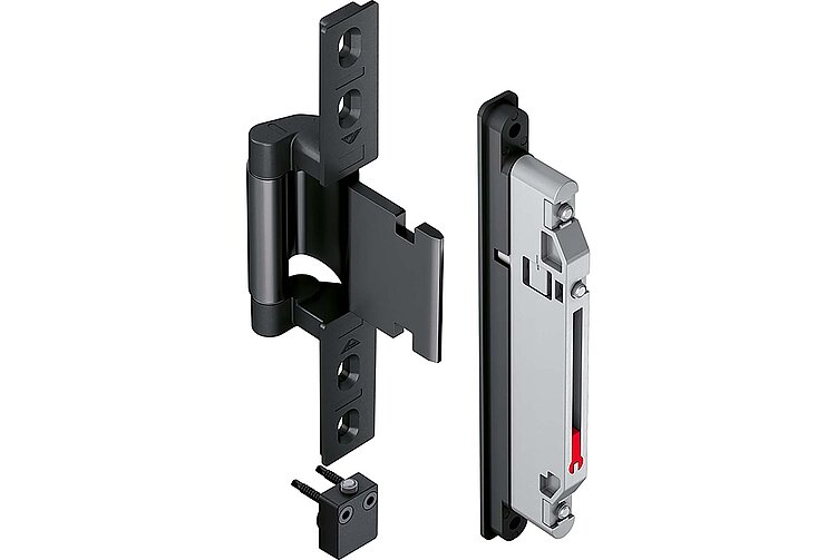 Easy-to-install “Roto Solid C | C7.140” concealed door hinge