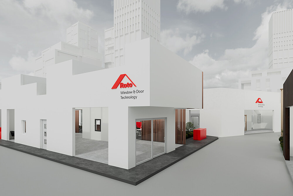 Roto trade fair stand at Fensterbau 2026