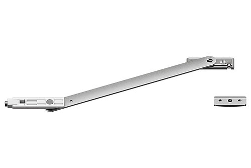 Limitatore di apertura speciale con frizione e fermo di battuta