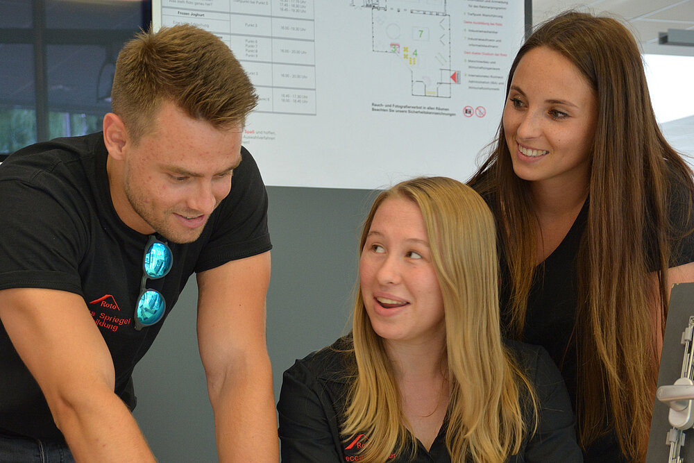 Stage di orientamento professionale presso Roto Leinfelden